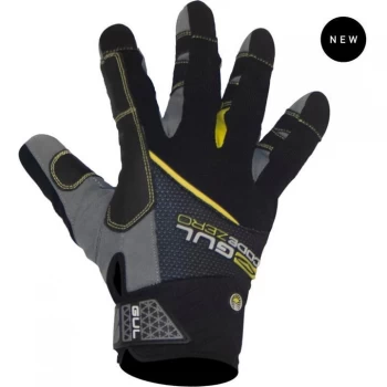 Image of Gul Cz Summer Full Finger Gloves - BLK/YELLOW