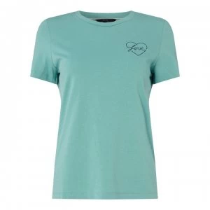 Image of Vero Moda Vero Lovers T Shirt - Wasabi