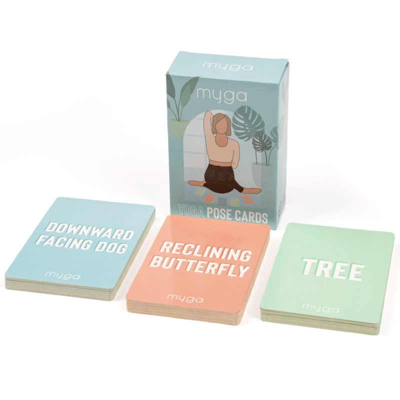 Image of Myga Yoga Pose Cards Multi unisex