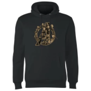 Image of Marvel Avengers Infinity War Avengers Logo Hoodie - Black
