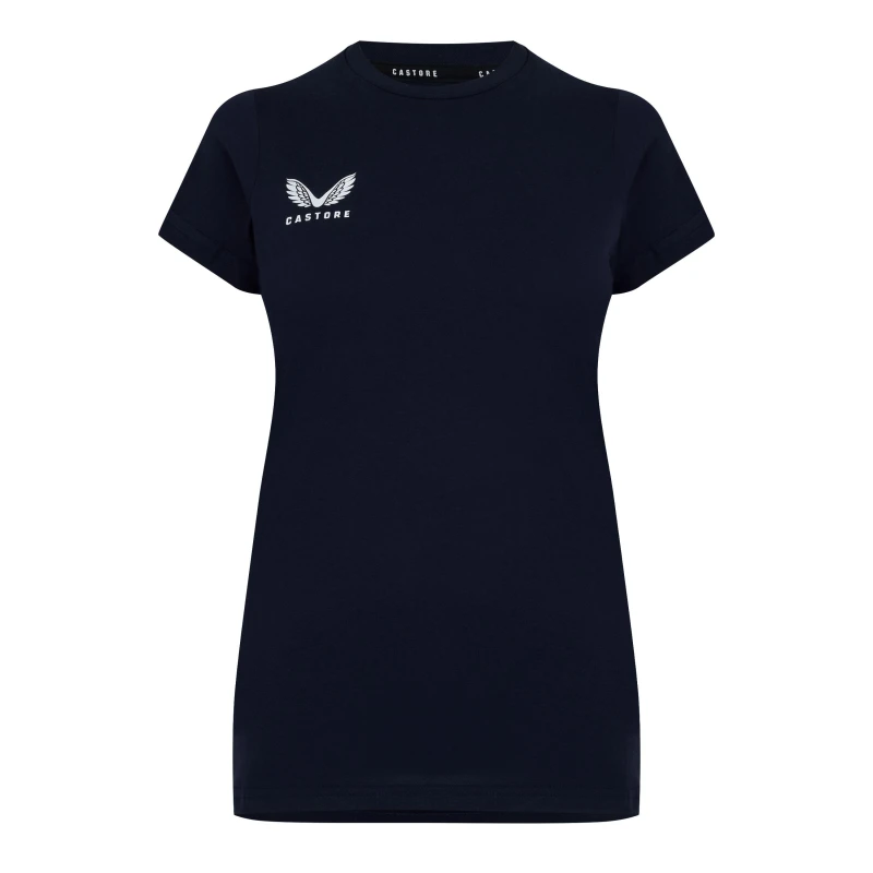 Image of Castore Leisure T-Shirt Womens - Blue Blue 8