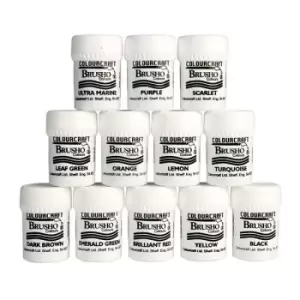 Image of Colourcraft Brusho Pack of 12