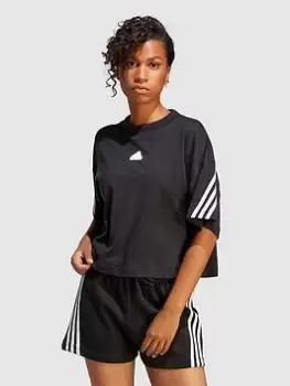 Image of adidas Sportswear Future Icons Sports T-Shirt - Black Size M Women