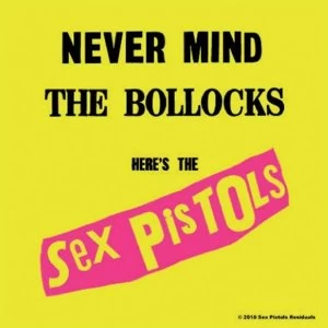 Image of The Sex Pistols - Never mind the Bollocks Single Cork Coaster