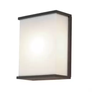 Image of Torsten 2 Light Large Wall Light - Dark Grey Finish, E27