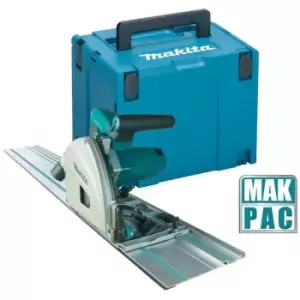 Image of Makita SP6000K1 Plunge Cut Circular Saw 165mm 240v + 1.5m Guide Rail + Case