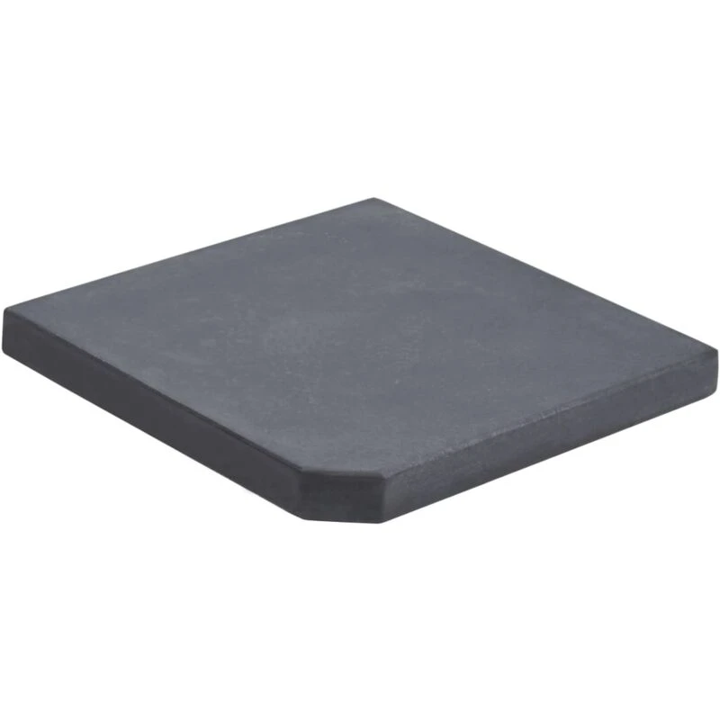 Image of VIDAXL Umbrella Weight Plate Black Granite Square 25 kg Vidaxl 8720286153574