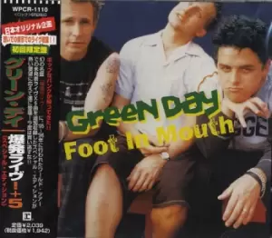 Image of Green Day Foot In Mouth 1997 Japanese CD album WPCR-1110