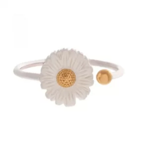 Image of Ladies Olivia Burton Silver Plated Daisy Ring
