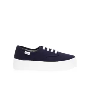 Image of 1915 Doble Lona Flatform Trainers in Organic Canvas