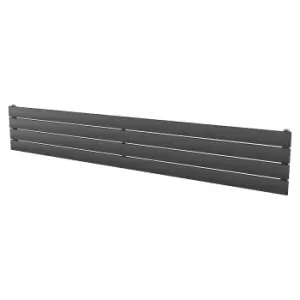 Image of Thames Horizontal Designer Radiator 295x1800 Anthracite