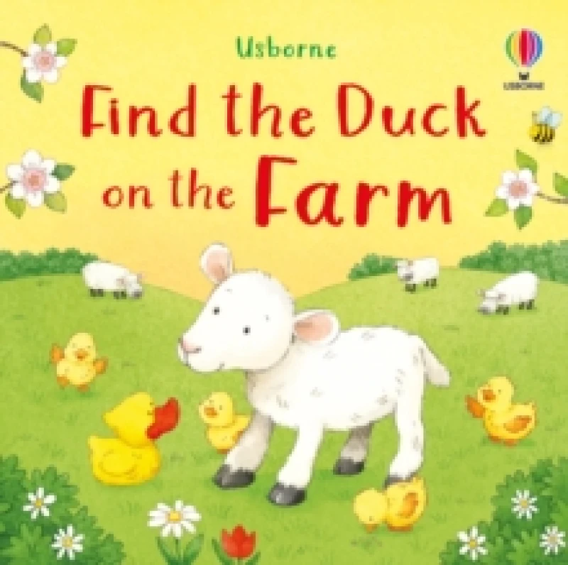 Image of Find the Duck on the Farm Board book