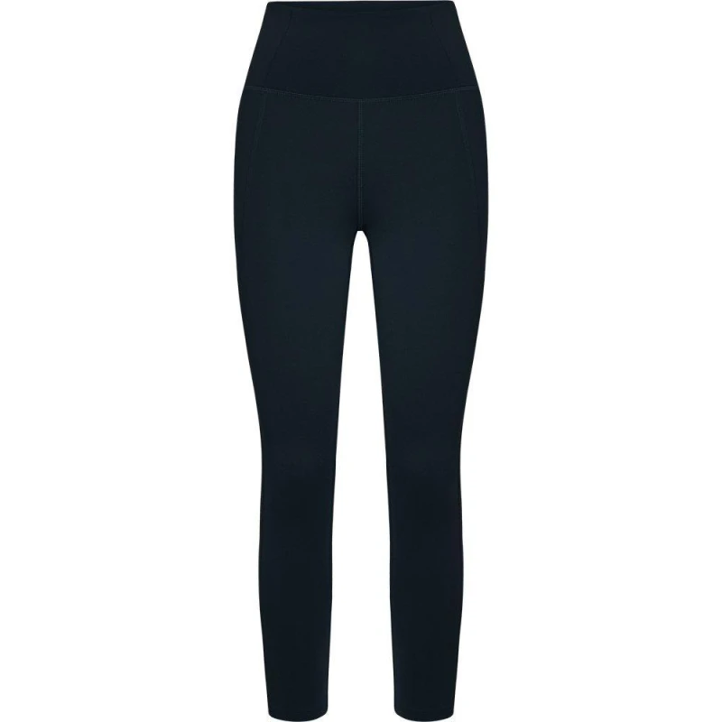 Image of Girlfriend Collective Womens Comp 7/8 Length Leggings Black female 12 (M)