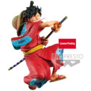 Image of Banpresto One Piece King of Artist The Monkey D. Luffy-Wanokuni Figure
