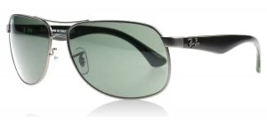 Image of Ray-Ban 3502 Sunglasses Matte Gunmetal 029