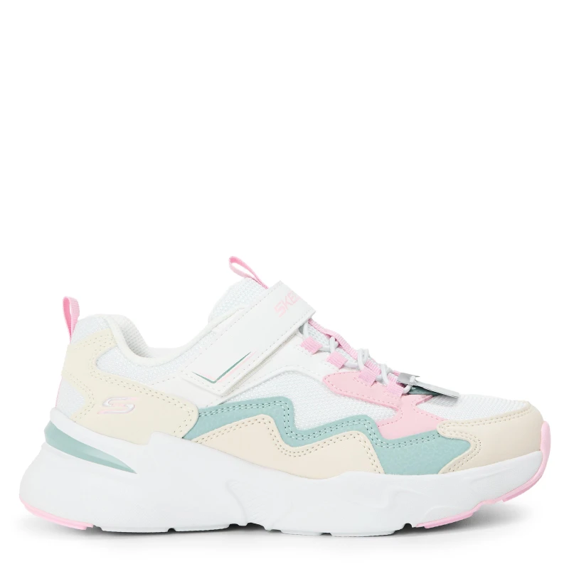 Image of Skechers Bobsbamina White/Pink unisex 3 (36)
