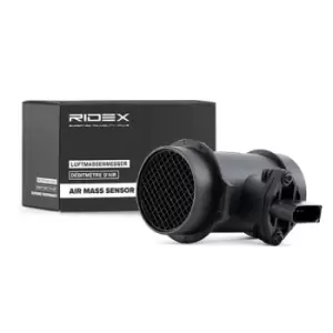 Image of RIDEX Mass air flow sensor 3926A0010 Air mass sensor,MAF sensor BMW,3 Limousine (E46),3 Touring (E46),3 Coupe (E46),3 Compact (E36),7 (E38)