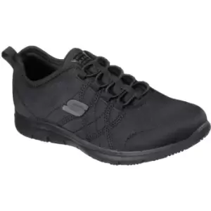 Image of Skechers Womens/Ladies Ghenter Srelt Safety Shoes (4 UK) (Black) - Black