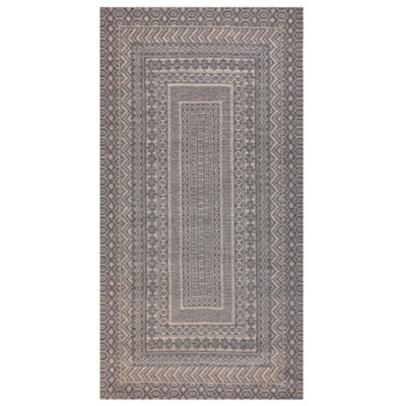 Image of Beliani Rug Baglar Grey 80 X 150 Cm Jute