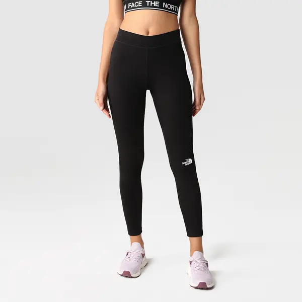 Image of Cotton Sports Leggings with Logo Print