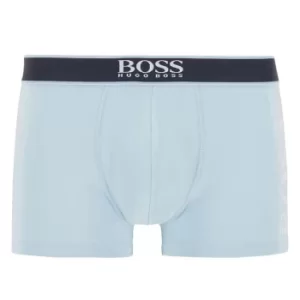 Image of Hugo Boss 24 Logo Trunks Light Blue Size L Men