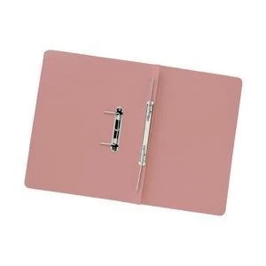Image of 5 Star Foolscap Transfer Spring Files 315gm2 Capacity 38mm Pink 1 x Pack of 50 Files 348 PNKZ