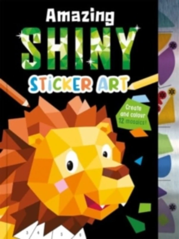 Image of Amazing Shiny Sticker Art Paperback / softback