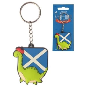 Image of Nessie (Pack Of 6) Novelty PVC Keyring