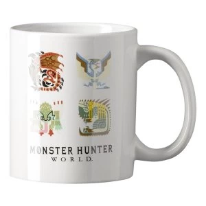 Image of Monster Hunter World Monster Icons 320ml Mug