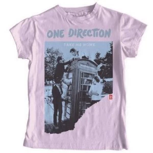 Image of One Direction - Take Me Home Womens X-Large T-Shirt - Pink