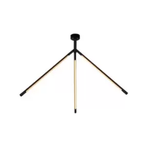 Image of Larissa Lighting - Larissa Argedi Ceiling Light LED 3000K 28W Black