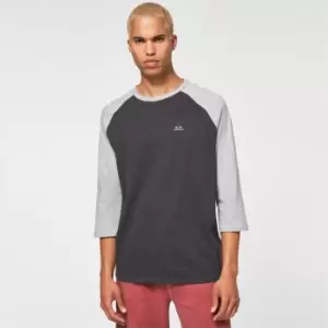 Image of Oakley Raglan T Shirt - Grey