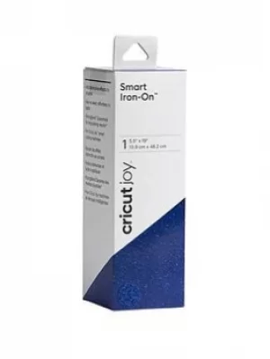 Image of Cricut Joy Glitter Sapphire Smart Iron-On 5.5X19 Inches