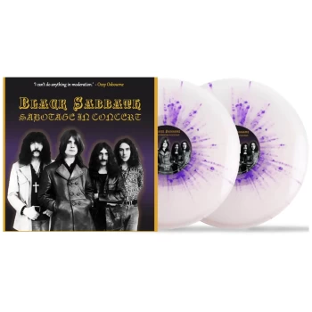 Image of Black Sabbath - Sabotage In Concert (Splatter Vinyl) 2x 10