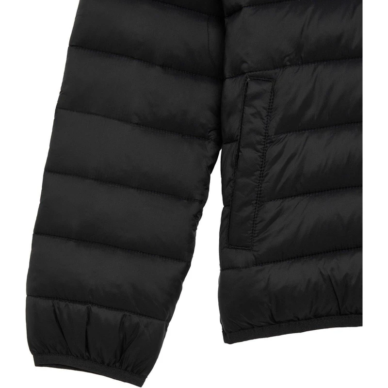 Image of Lyle and Scott Kids Pac a Mac Short Puffer Jacket Jet Black male 10-11 Years