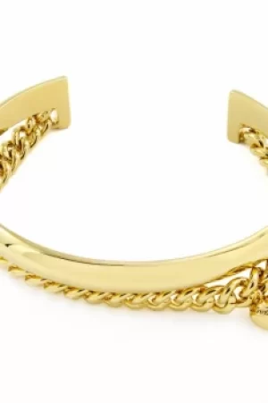 Image of Juicy Couture Jewellery Heart Charm And Chain Cuff JEWEL WJW1085-712-U