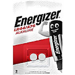 Image of Energizer Button Cell Batteries A76 LR44 1.5V Alkaline 2 Pieces