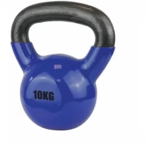 Image of UFE Vinyl Coated Kettlebell 10KG Blue