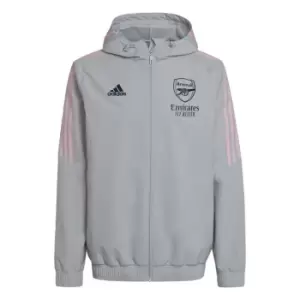 Image of adidas Arsenal Condivo 22 All-Weather Jacket Mens - Clear