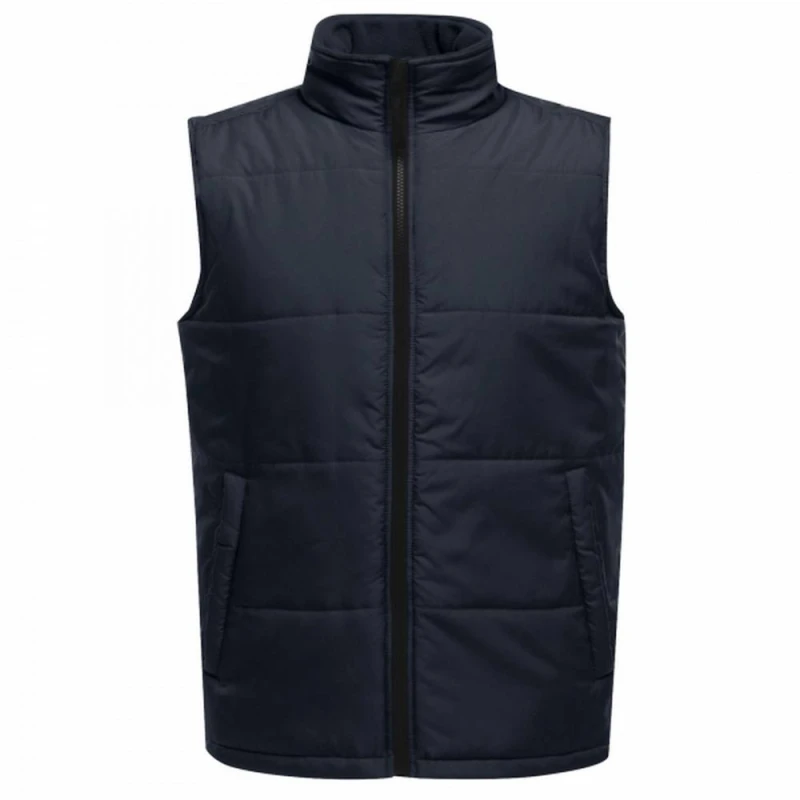 Image of Regatta Professional Mens Quilted Insulated Body Warmer in Navy Size: XS Navy Male XS
