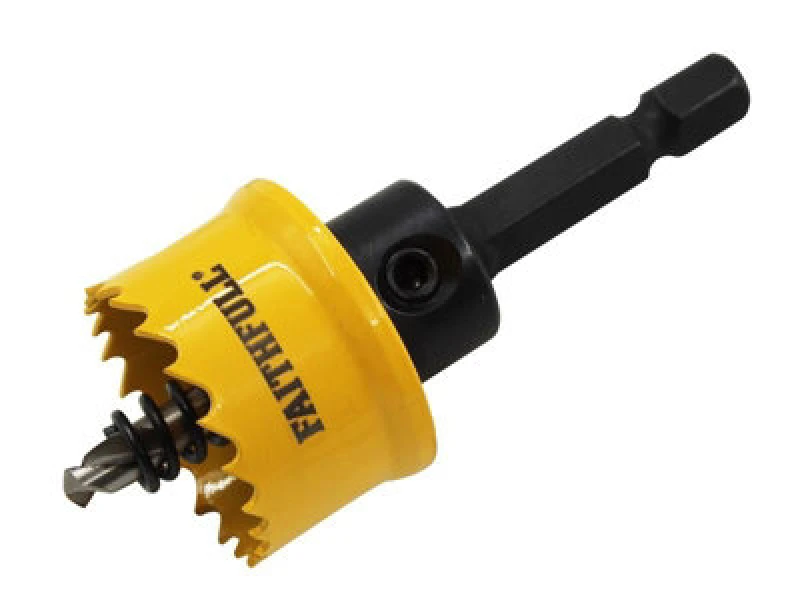 Image of Faithfull Mini Hex Shank Hole Saw PTMHS25 Diameter: 25mm