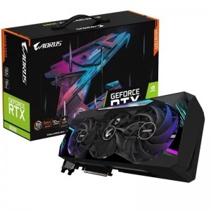 Image of Gigabyte Aorus GeForce RTX3080 10GB GDDR6X Graphics Card