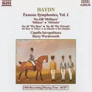 Image of Joseph Haydn - Haydn: Symphonies Nos. 82, 96 & 100 CD Album - Used