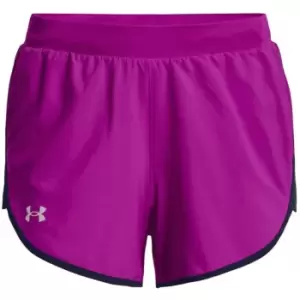 Image of Under Armour Fly By Elite 3" Short - Purple