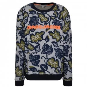 Image of Marc Jacobs Junior Boys Hawaii Sweatshirt - Khaki Navy