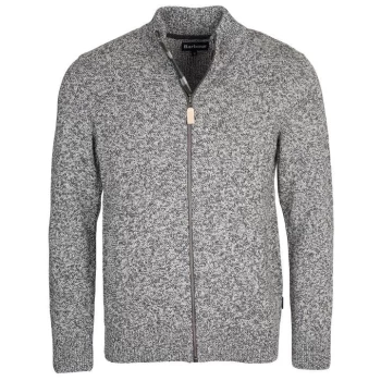 Image of Barbour Fife Zip Through Sweatshirt - Grey Marl GY72
