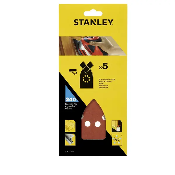 Image of Stanley Sanding Sheets - 240G - STA31457-XJ