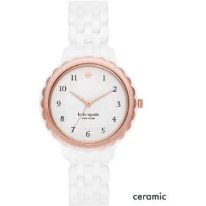 Image of Ladies Kate Spade New York Morningside Ceramic Watch