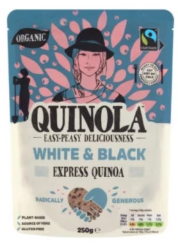 Image of Quinola Organic Express Quinoa - White & Black - 250g