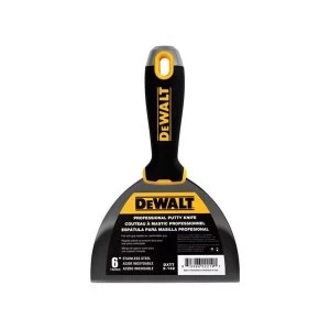 Image of DEWALT Dry Wall Hammer End Jointing/Filling Knife 150mm (6in)